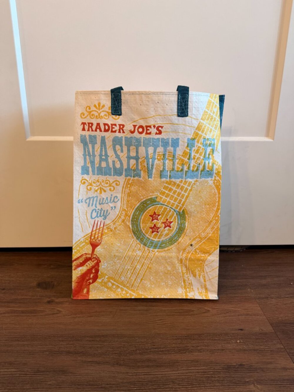 NWT Trader Joe's Reusable Grocery Bag - Nashville, Tennessee